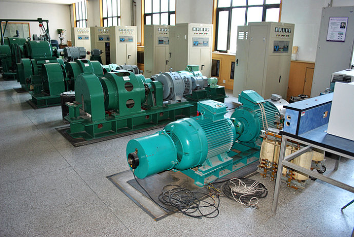 鄂托克前某热电厂使用我厂的YKK高压电机提供动力